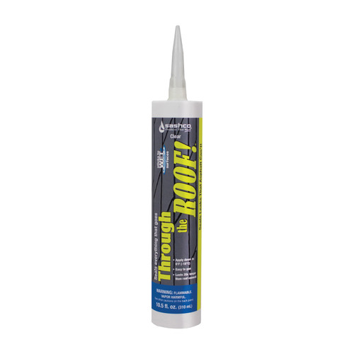 THROUGH THE ROOF 10.5 -OZ CLEAR ROOF SEALANT 14010