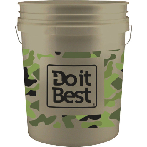 5GAL PAIL WITH CAMO LOGO