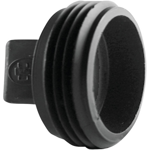 4" MIP THREADED ABS PLUG