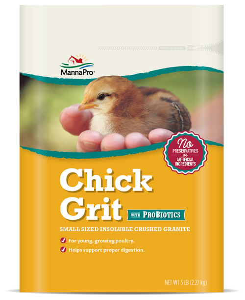 CHICK GRIT PLUS PROB 5 LB