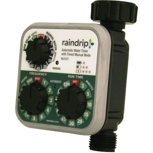 RAINDRIP 3 DIAL DRIP WATER TIMER