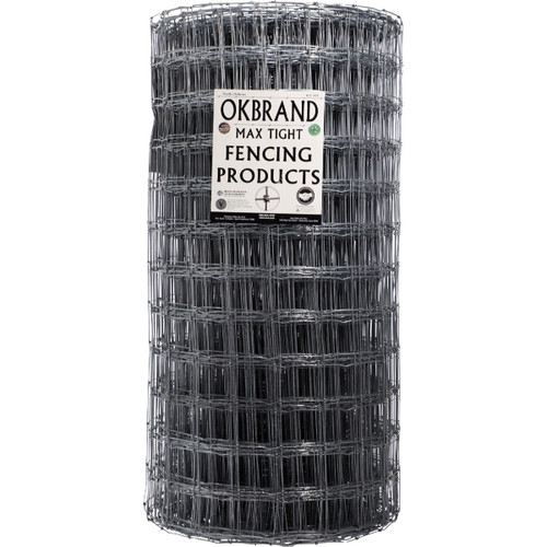 OKLAHOMA STEEL 47"X330' 12-1/2 GA CLASS 1 GALVANIZED STIFF STAY FIELD FENCE