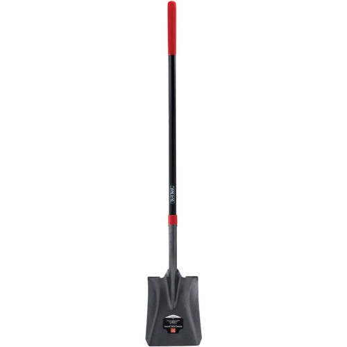 DIB FIBERGLASS HANDLE SQUARE POINT SHOVEL