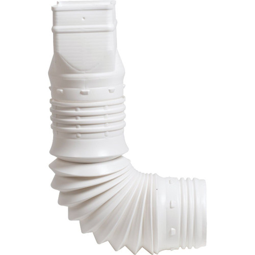 2X3 WH DOWNSPOUT ADAPTER