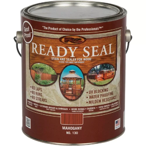 READY SEAL EXT WOOD STAIN MAHOGANY 1-GL  130  PS367948