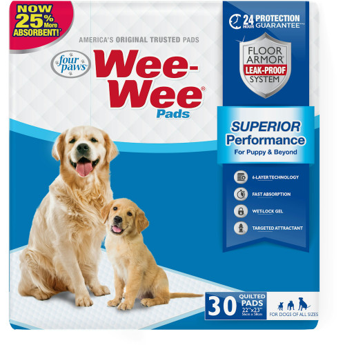 WEE WEE PADS (30pk)  FP1A040 FOUR PAWS