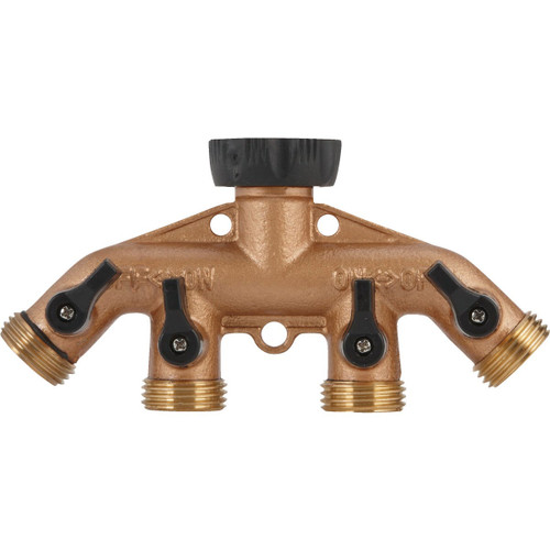 DIB 4-WAY HOSE SHUTOFF MANIFOLD