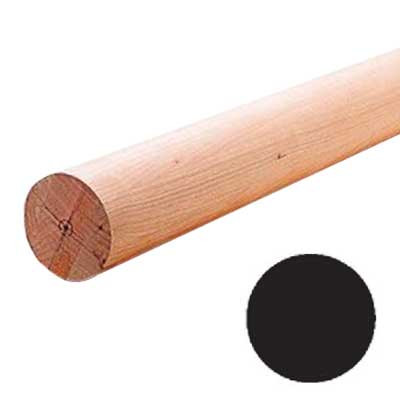 1 5/16 HEMLOCK ROUND CLOSET ROD