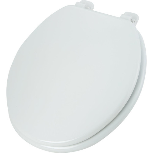 WHITE ROUND WOOD SEAT
