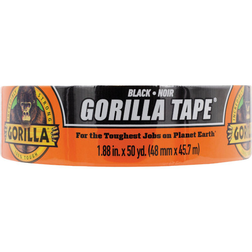 GORILLA 1.88"X50YD HEAVY DUTY DUCT TAPE BLACK