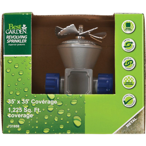 DIB METAL 6-BLADE ROTARY SPRINKLER