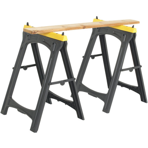 DIB L PLASTIC FOLDING SAWHORSE 500LB 2-PACK