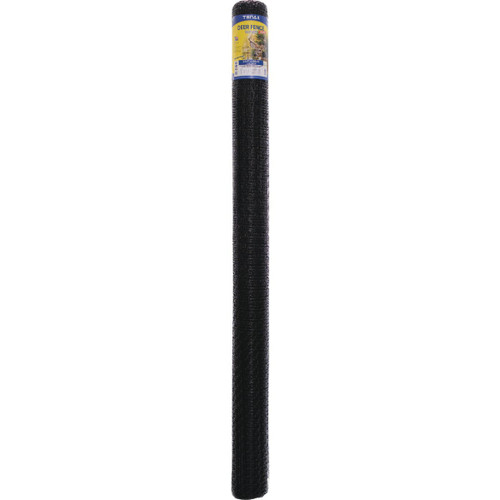 TENAX 7.5'X100' BLACK POLY DEER FENCE (1.77"X1.96" MESH SPACING)