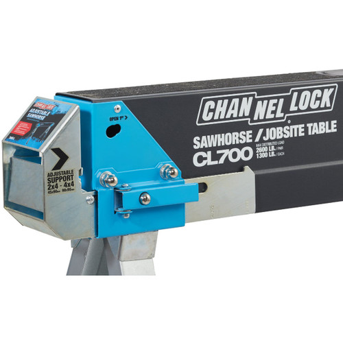CHANNELLOCK ADJUSTABLE SAWHORSE 1300LB CL700
