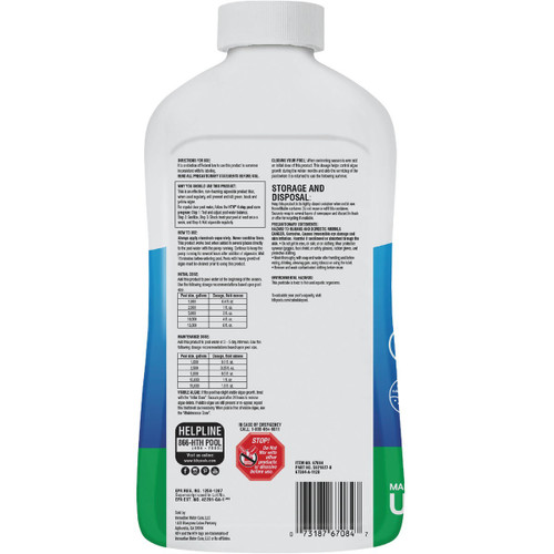 HTH 1QT SUPER ALGAE GUARD 60 ALGAE CONTROL