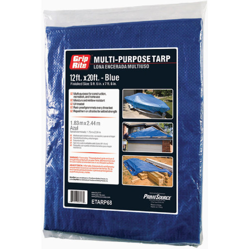12' X 20' BLUE TARP