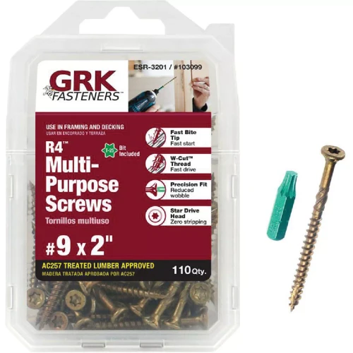 GRK R4 #9X2" HANDY PAK (110CT)