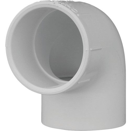 1 1/2  S X S 90 PVC ELBOW  20-0508