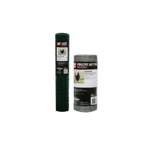24 X 50 CHICKEN WIRE/POULTRY NETTING 1IN 20G ROLL