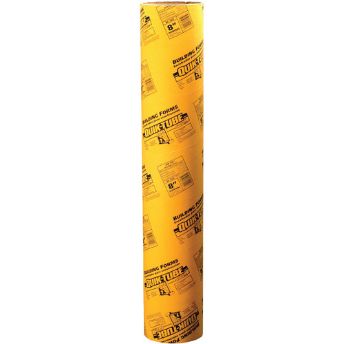 RIGID FIBER 8"X4' CONCRETE FORM TUBE
