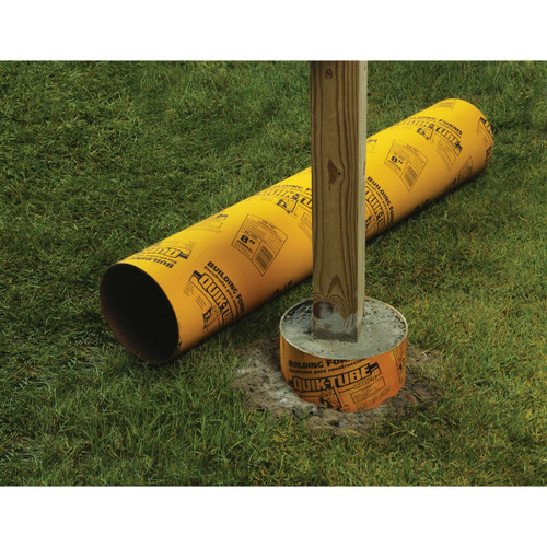 RIGID FIBER 8"X4' CONCRETE FORM TUBE