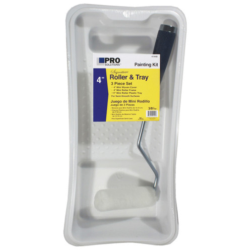 PRO SOLUTIONS WOVEN MINI ROLLER KIT 4"  41440