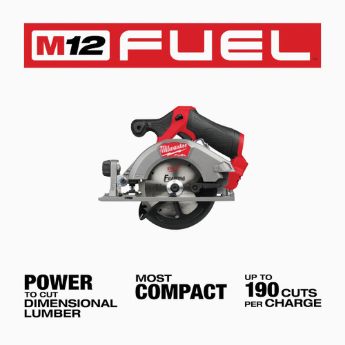 M12 FUEL GEN II 5-3/8 SAW BARE TOOL ONLY  2521-20  MILWAUKEE