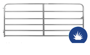 TARTER 6 BAR ECONOMY GALVANIZED GATE 6 FT