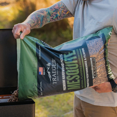 TRAEGER 20LB MESQUITE PELLETS