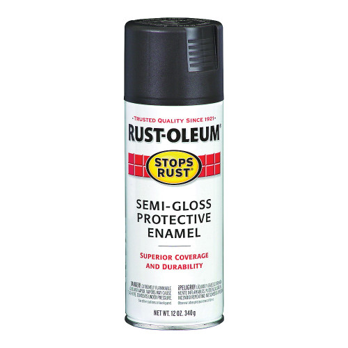 RUSTO SEI-GLOSS BLACK 12oz   7798