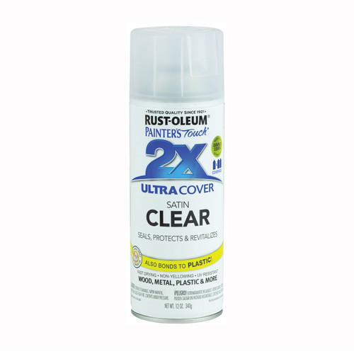 CLEAR SATIN SPRAY PAINT