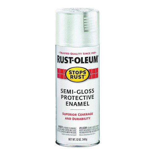 12 OZ SPRAY RUSTOLEUM SEMI-GLOSS WHITE 7797  PS387175