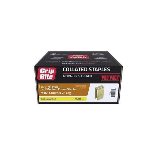 16 GA. 7/16" X 2" CROWN HEAVY WIRE STAPLES