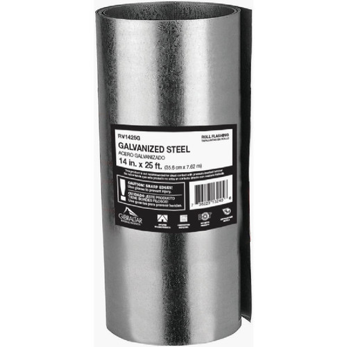 14INX25FT GALV ROLL VALLEY