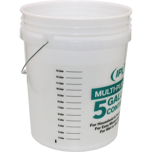 5GAL CLEAR PLASTIC PAIL