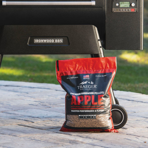 TRAEGER 20LB APPLE GRILL PELLETS