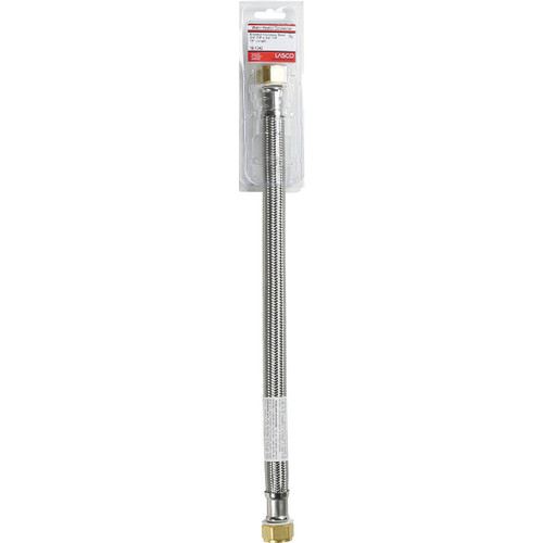 3/4"FIPX3/4"FIPX18" SS WATER HEATER CONNECTOR