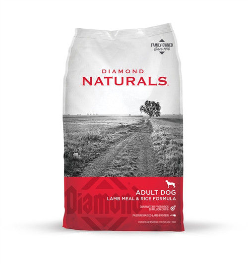 DIAMOND NATURAL LAMB/RICE DOG FOOD 6LB