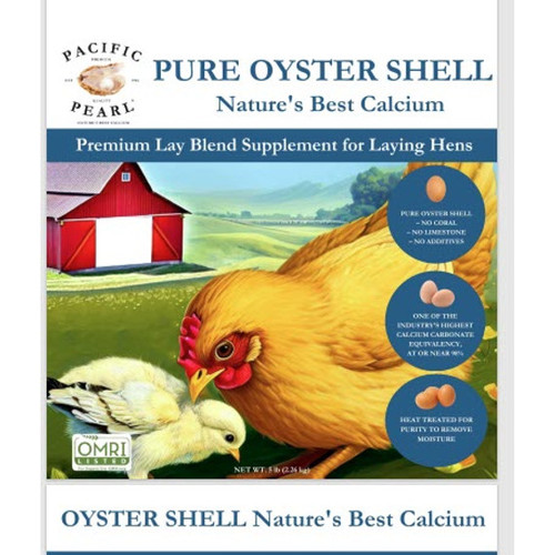 OYSTER SHELL COARSE (5LB)