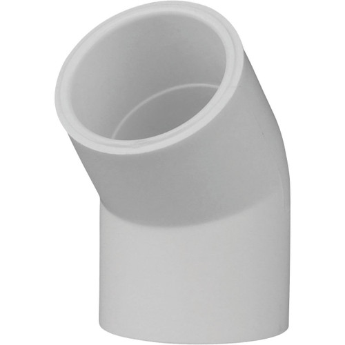 3/4 S X S 45 PVC ELBOW