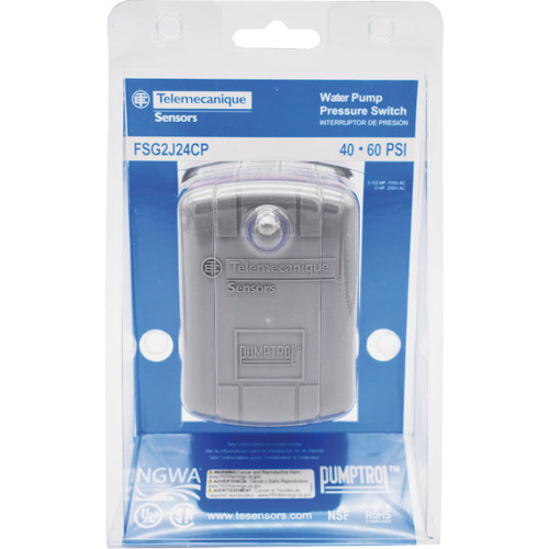 SQUARE-D 40-60PSI PRESSURE SWITCH