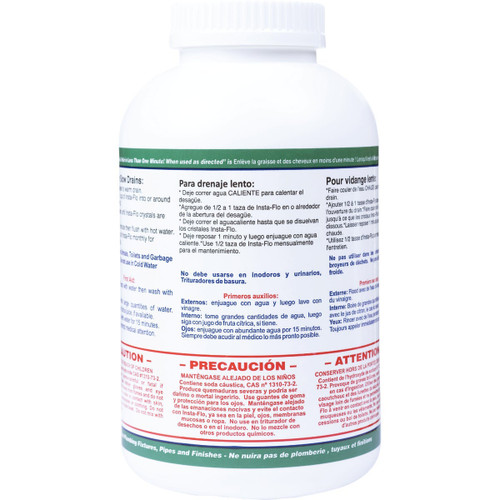 INSTA-FLO 2LB CRYSTAL DRAIN CLEANER