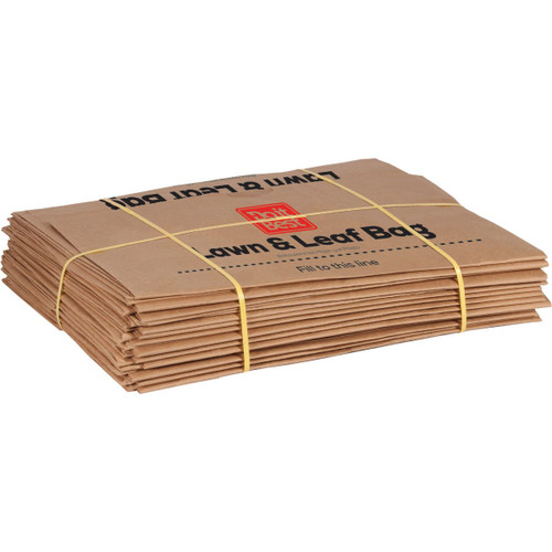 DIB 30GAL PAPER YARD WASTE LAWN & LEAF BAG 15-COUNT