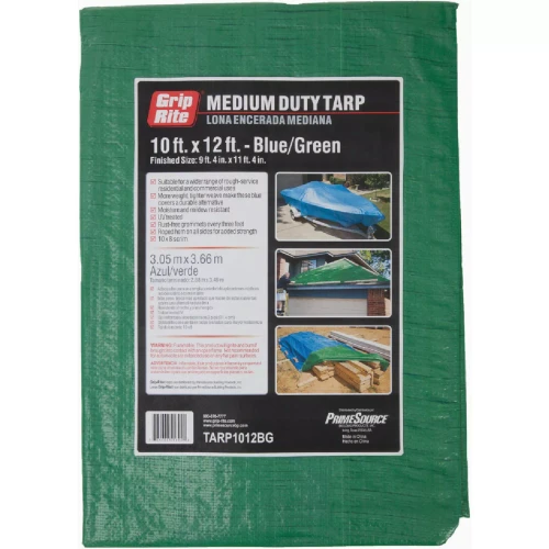 16'  X 20' GREEN HEAVY DUTY TARP