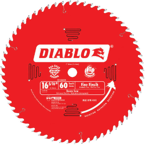 16-5/16IN 60T SAW BLADE  D1660X