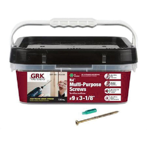 GRK R4 #9X3-1/8"  PRO PAK  (425CT)