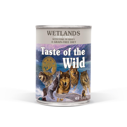 TASTE OF WILD GF WETLANDS FOWL 13.2OZ