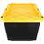 DURABILT 27 GAL BLACK/YELLOW STORAGE TOTE