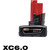 M12 REDLITHIUM XC 6.0 BATTERY PACK  48-11-2460  MILWAUKEE