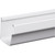 AMERIMAX 5"X10' K-STYLE WHITE VINYL GUTTER